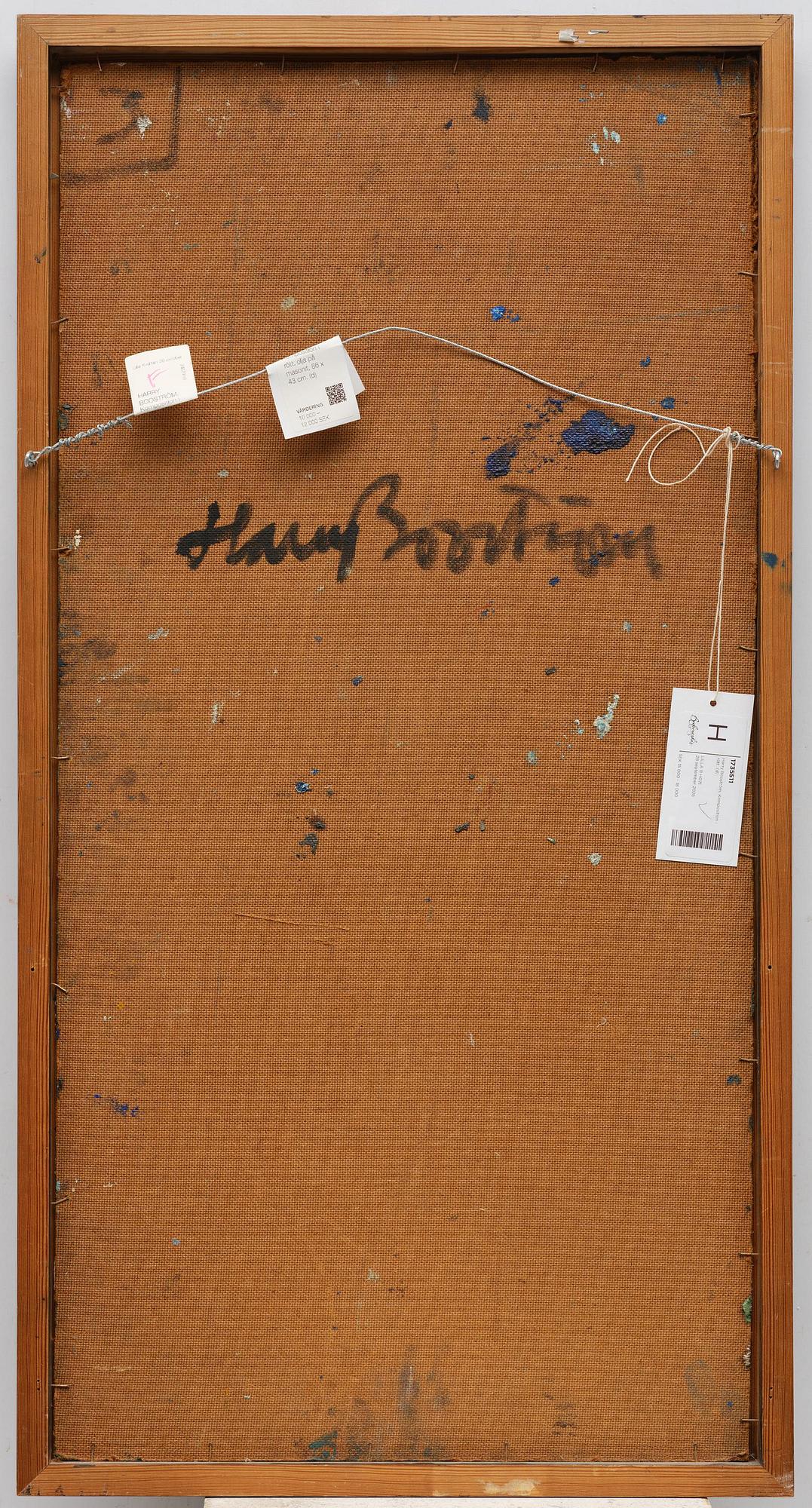 Harry Booström, Untitled.