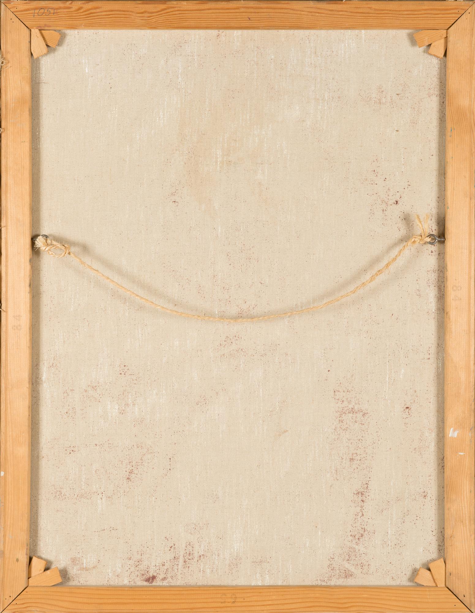 Veikko Takala, olja på duk, signerad och daterad 1957.