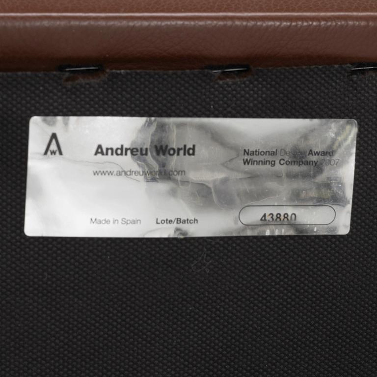 Studio Andreu, six 'Anna' armchairs, Andreu World, Spain.