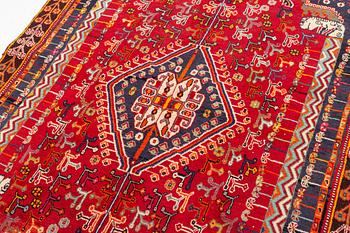 Rug, Qashghai, approx. 232 x 133 cm.