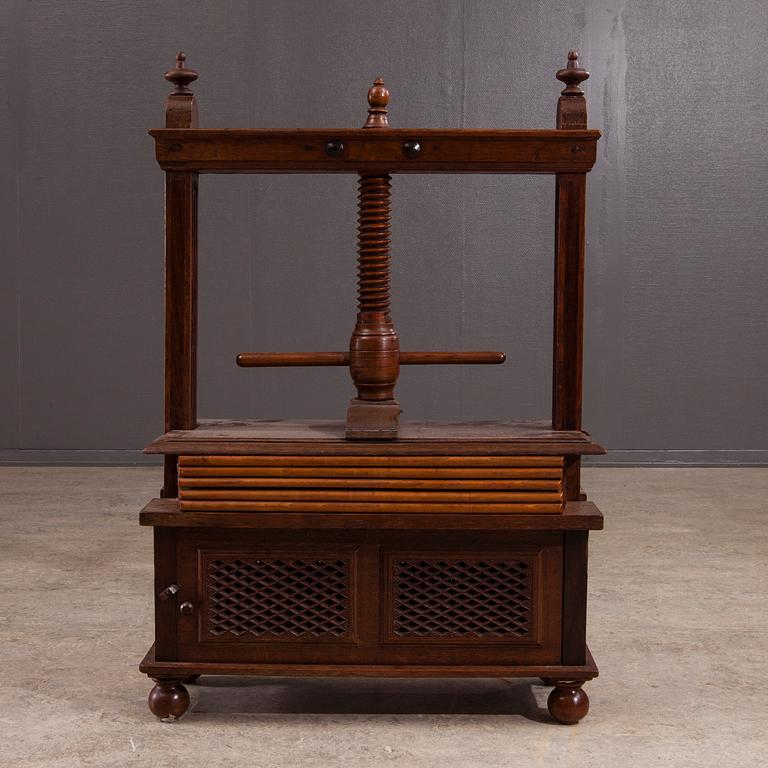 LINNEPRESS, 1800-tal.