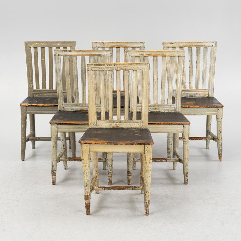 Stolar 6 st. 1700-tal.
