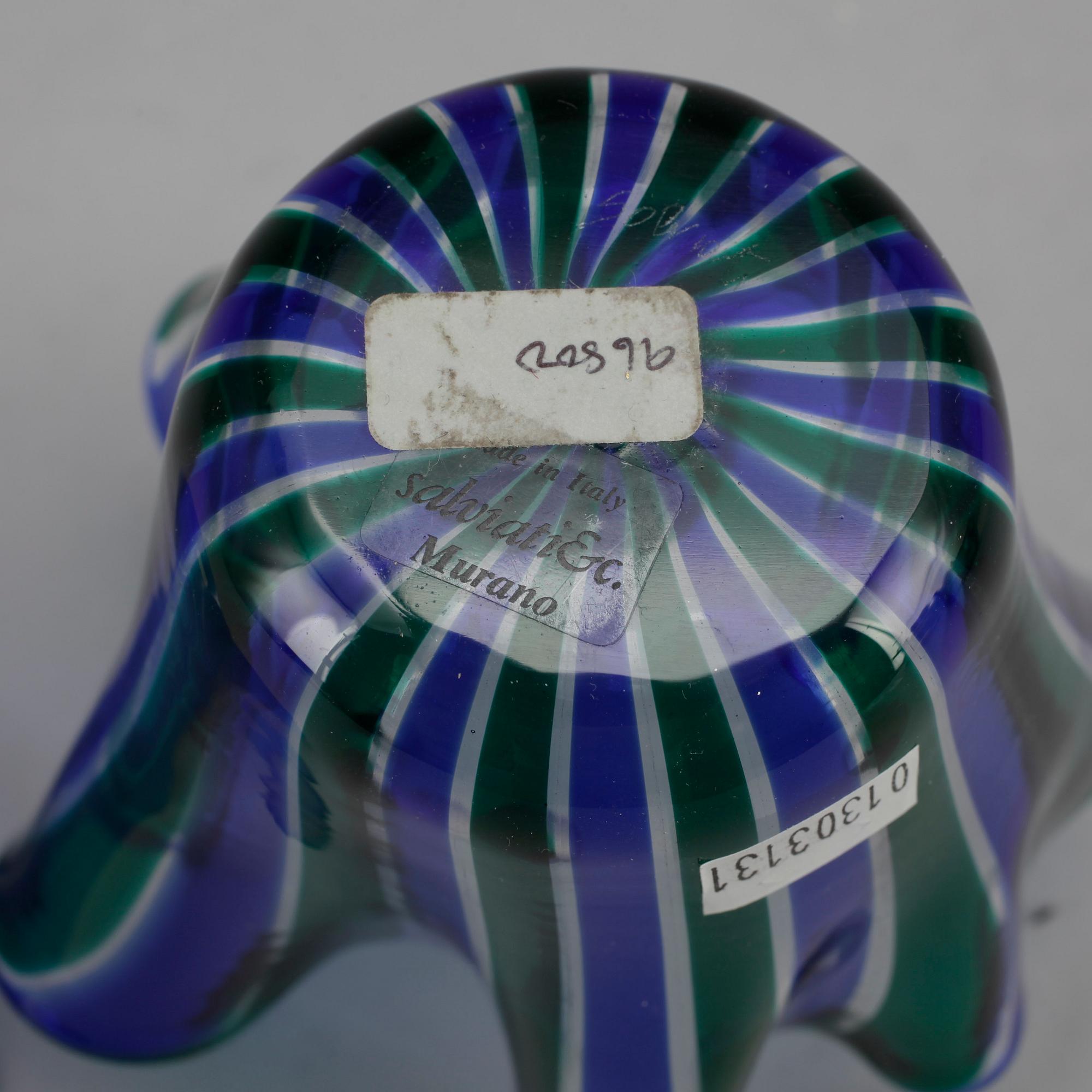 NÄSDUKSSKÅLAR, 2 st, glas, Murano, Italien, 1900-talets andra hälft.