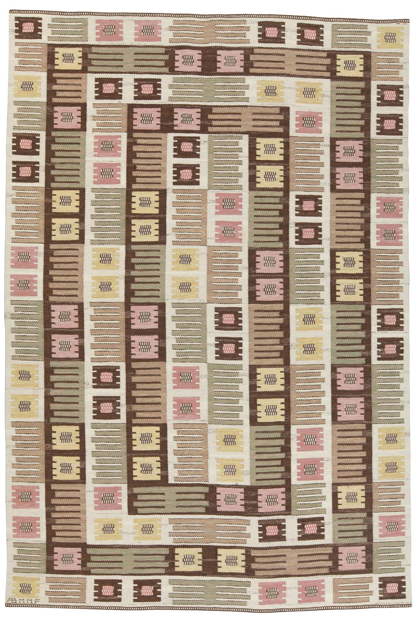 MATTA. "Nyponblomman". Rölakan. 299 x 200 cm. Signerad AB MMF.