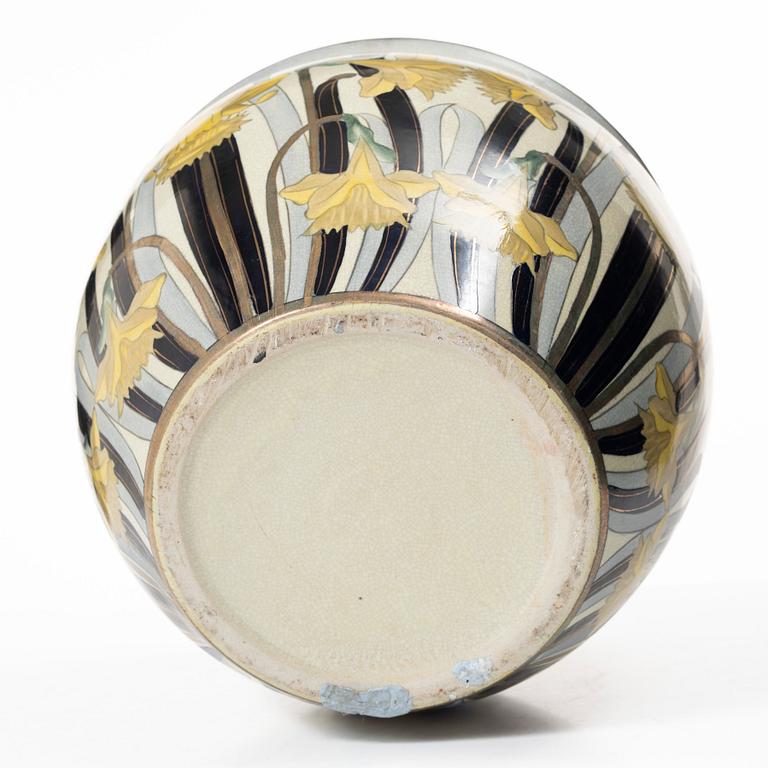 Outer covers, a pair, porcelain, G Fieravino, Italy, late 20th century.