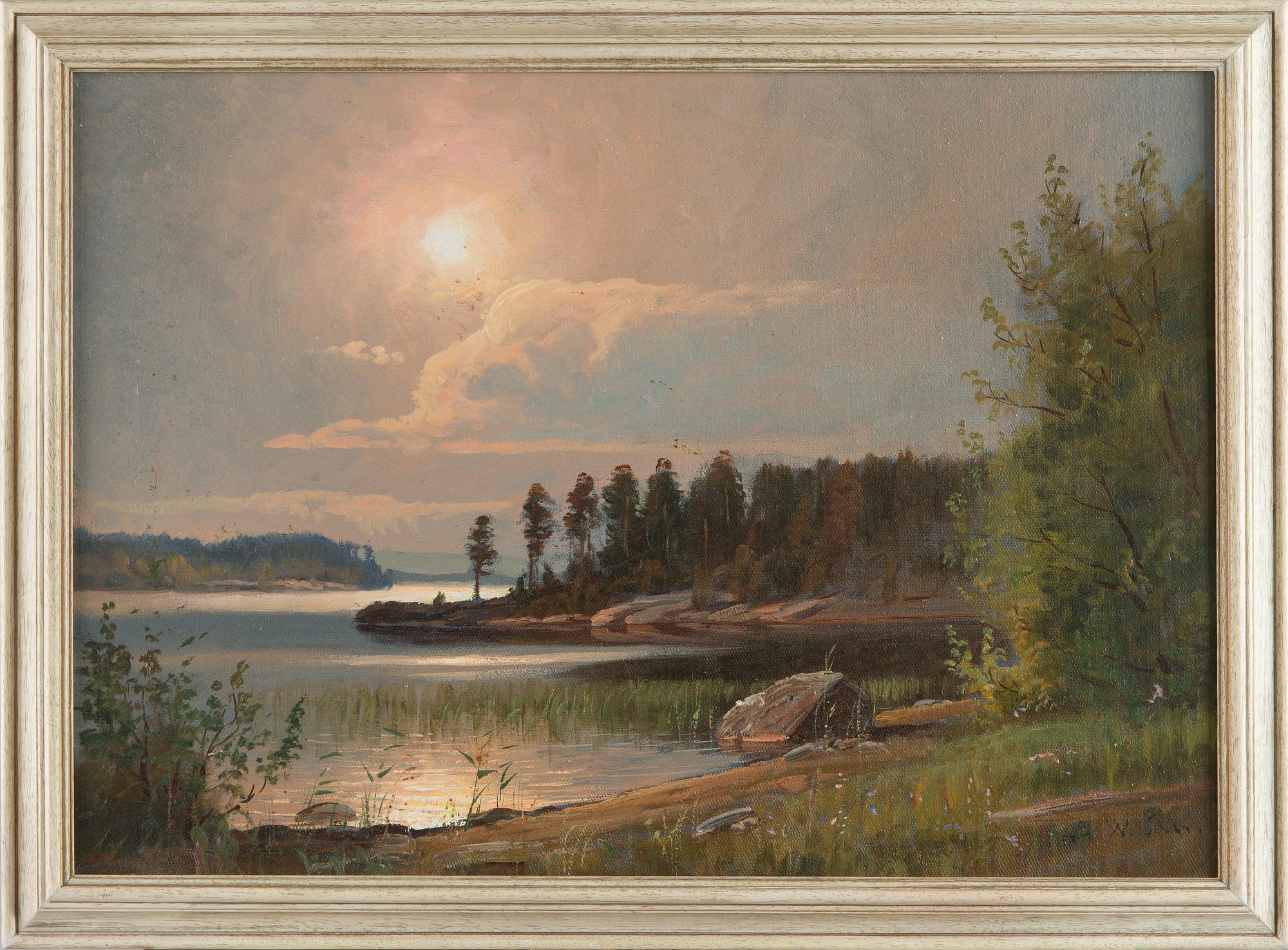 Wille Salonen, Månskenlandskap.