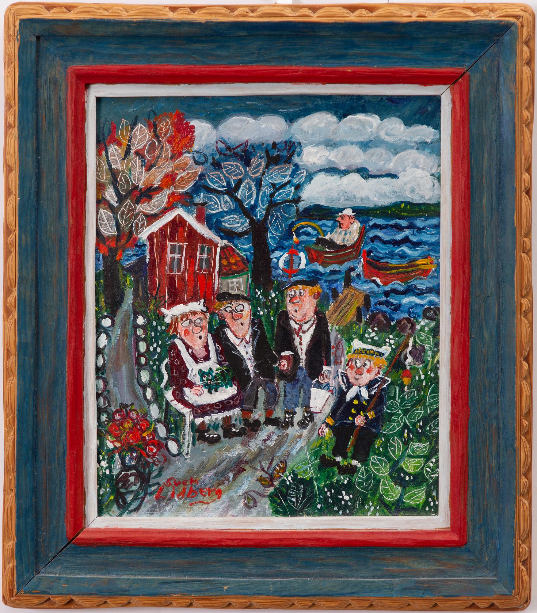Sven Lidberg, Skärgårdsidyll.