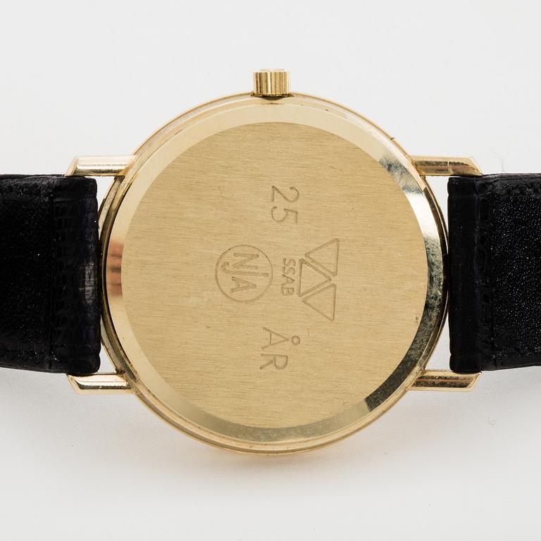 Omega, wristwatch, 34 mm.