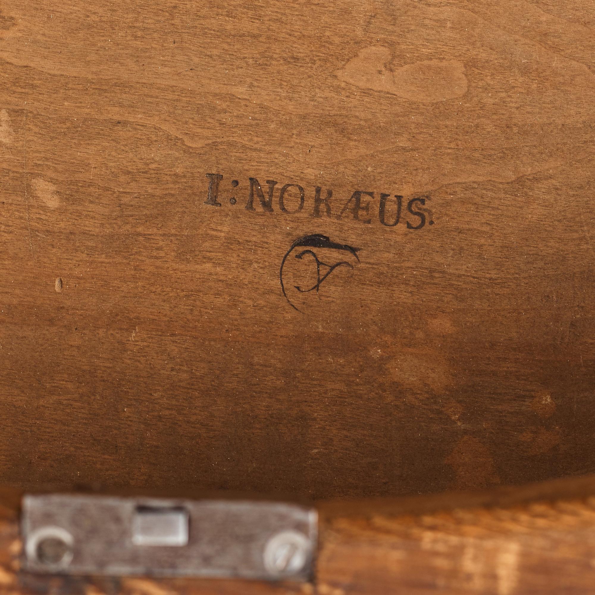 A Swedish Rococo commode by J Noraeus.