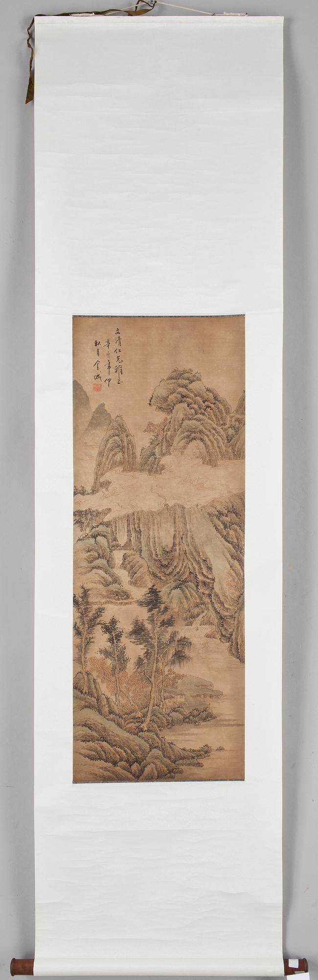 RULLMÅLNING, Kina, 1900-tal.