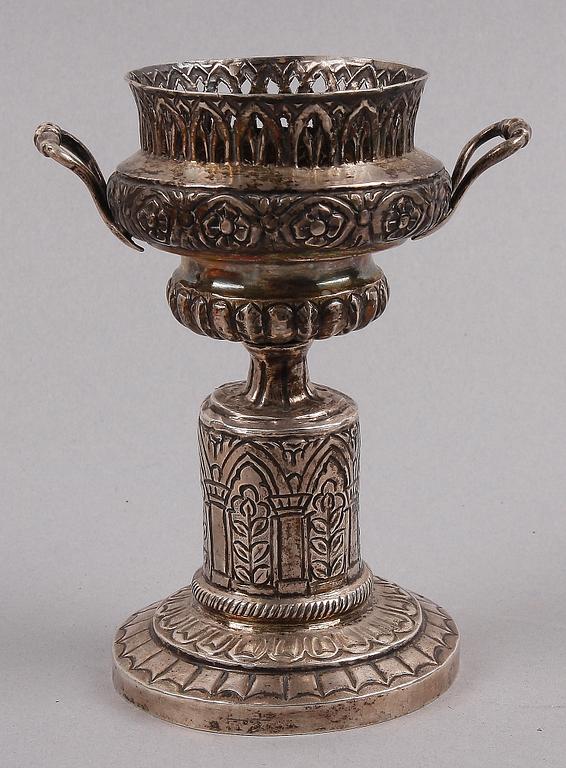 RÖKELSEKAR, silver, orientaliskt, 1900-tal.