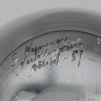 GUNNEL NYMAN, vas, glas, "Pärlbandet", Nuutajärvi Notsjö, 1957.