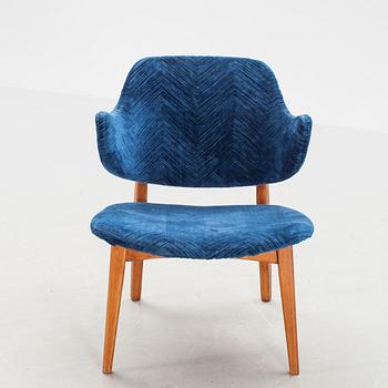 STOL, "Shell Chair" Ib Kofod Larsen, Danmark 1960-tal.