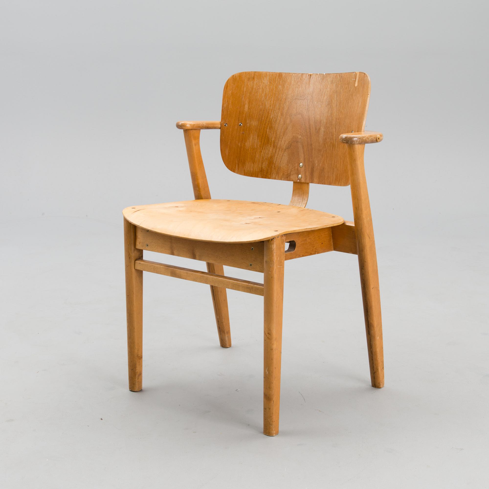 A 'Domus' armchair, for Keravan Puuteollisuus, 1950/1960s.