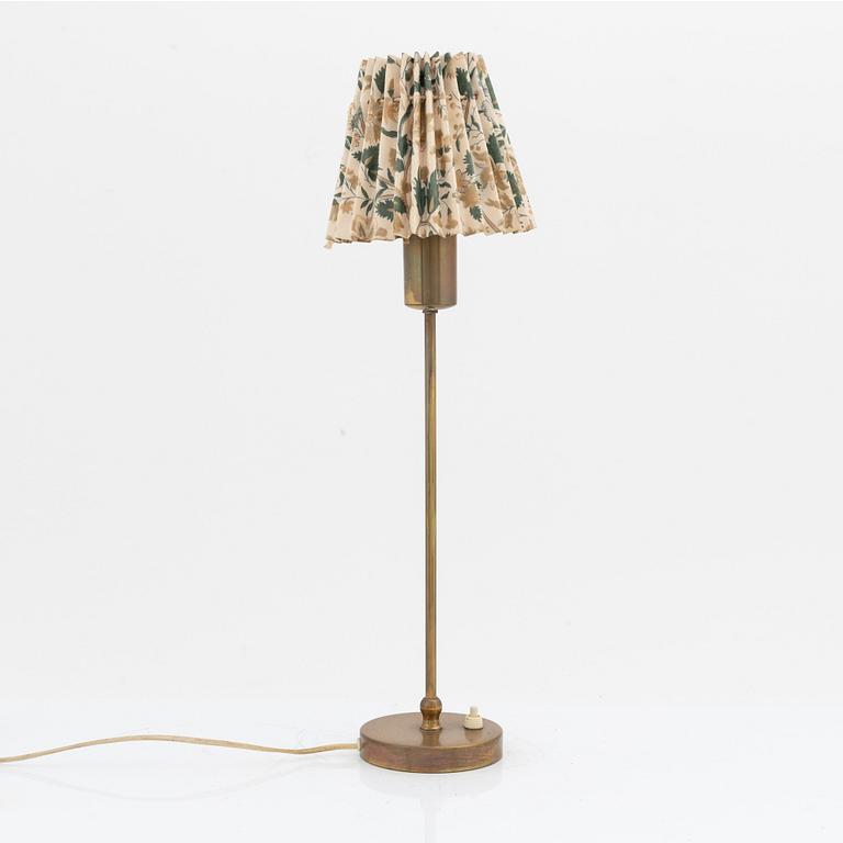 Josef Frank, a brass table lamp model 2332, Firma SVenskt Tenn, Sweden.