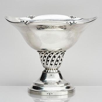 Kay Bojesen, a Danish silver bowl, Swedish Importmarks CG Hallberg 1918.