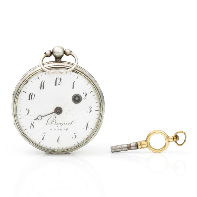 FICKUR, spindelgång, Breguet, Paris, Frankrike, verksam i Paris 1776-1823.