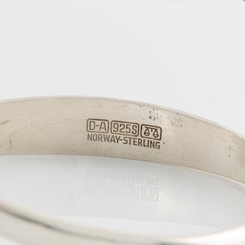 David Andersen, armring, sterlingsilver, Norge.