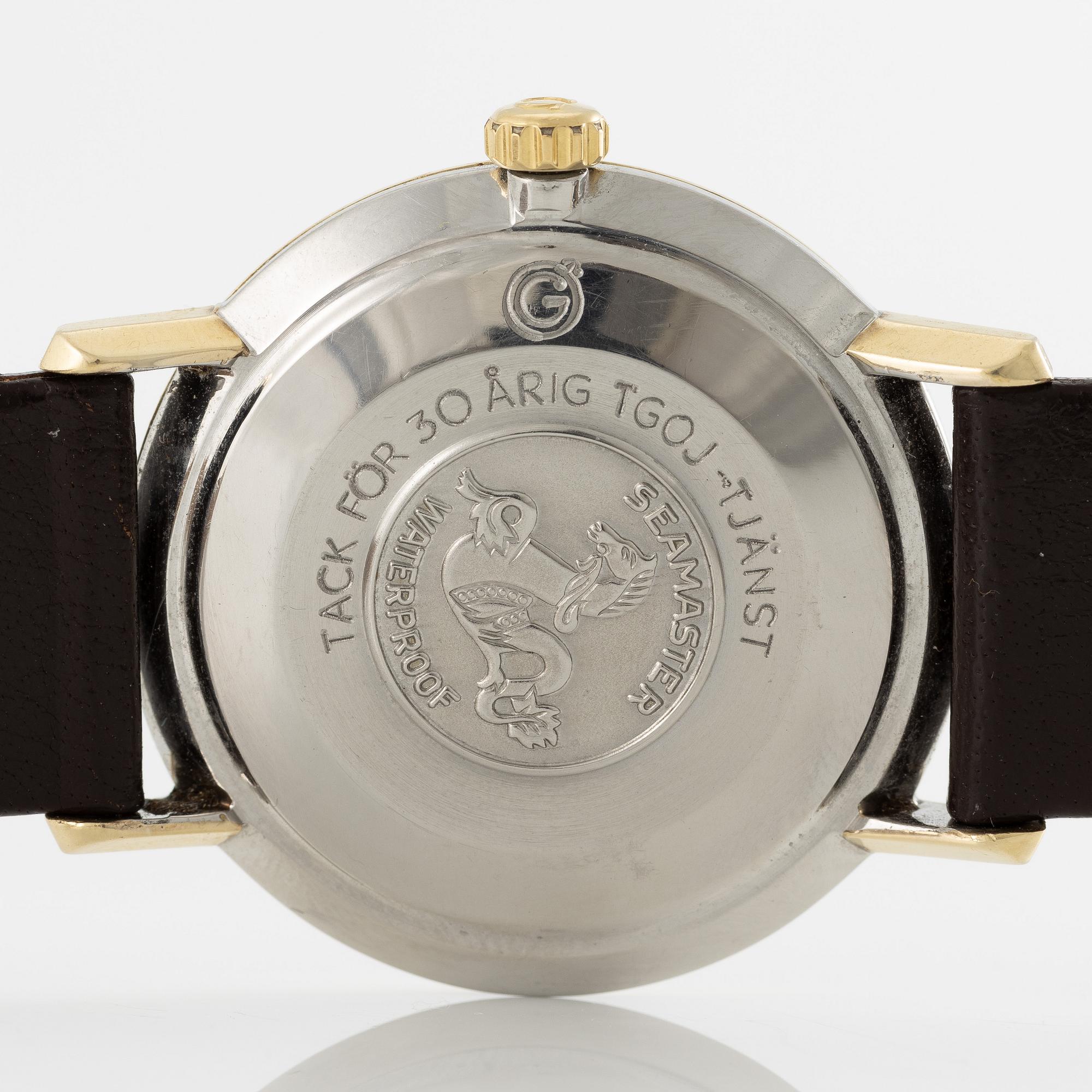 Omega, Seamaster, De Ville, wristwatch, 34 mm.