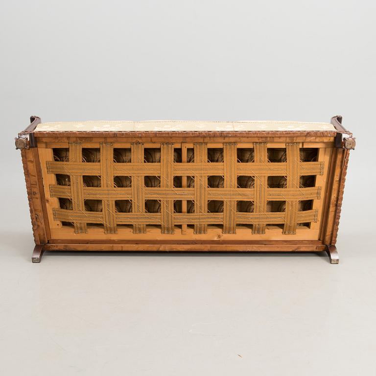 A 1940s sofa in Chippendale style for Mobilia, Finland.