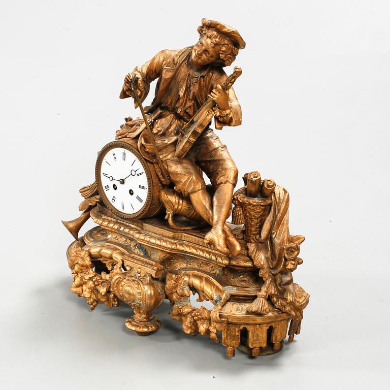 A mantle piece clock by Vincenti et Cie, France, second half of the 19th century.