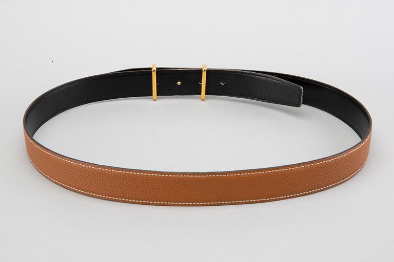 Hermès, belt, "H reversable".