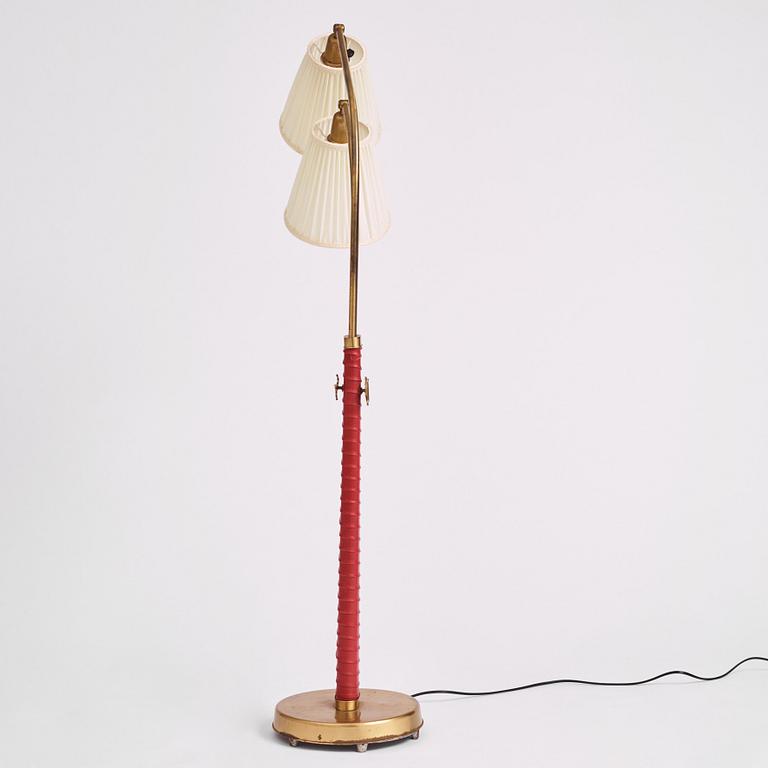Hans Bergström, golvlampa, modell "505", ateljé Lyktan, Åhus 1930-40-tal.