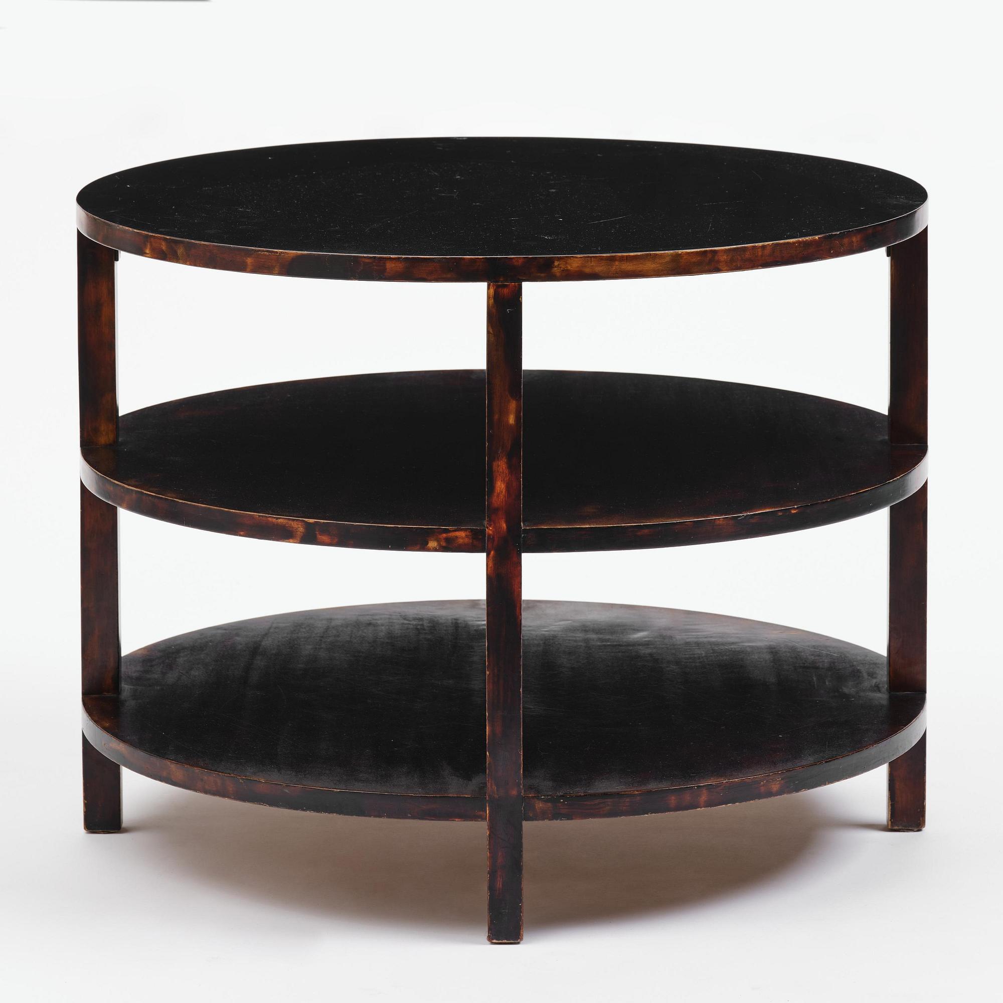 Björn Trägårdh, a rare coffee table model 158, Firma Svenskt Tenn, Stockholm, 1930s.