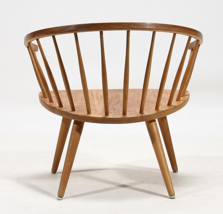 KARMSTOL, "Arka" Yngve Ekström. Modellen formgiven 1955.