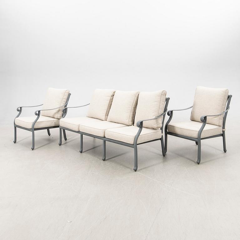Sofa group, 4 pieces, "Arras", Brafab, 21st century.