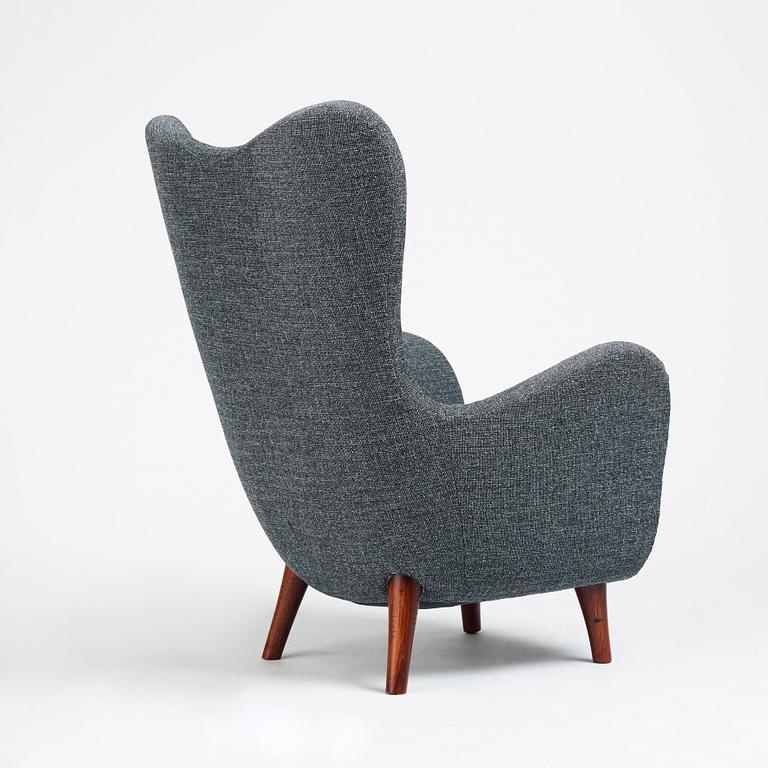 Runar Engblom, fåtölj, för Hotell Vaakuna, Boman OY, Finland 1950-tal.