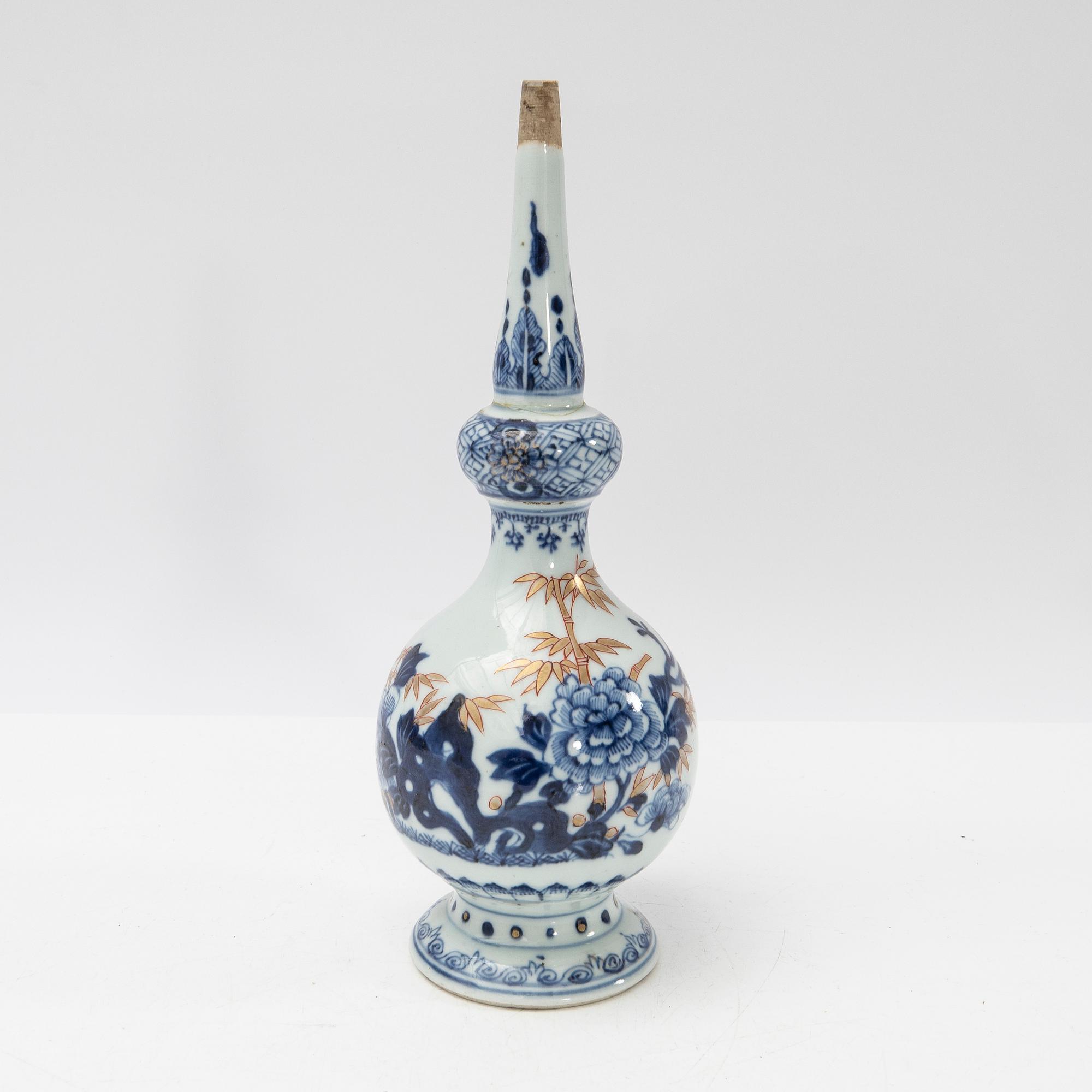 Vattendroppare, porslin, Qingdynastin, Qianlong (1736-95).