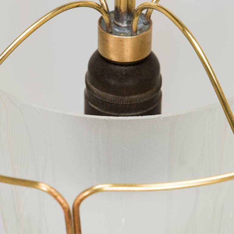 Lisa Johansson-Pape, taklampa, model 1304, Stockmann Orno 1950-tal.