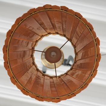 Carl-Axel Acking, & Sven Hesselgren, a "Luxiflax" ceiling lamp, Asea, 1940s.