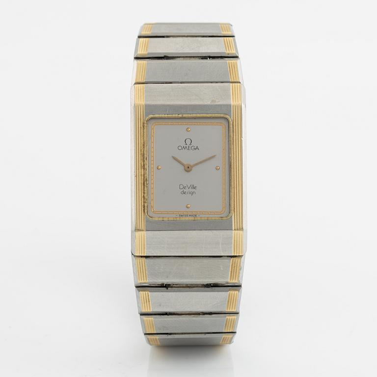 Omega, De Ville design, wristwatch, 24,5 mm.
