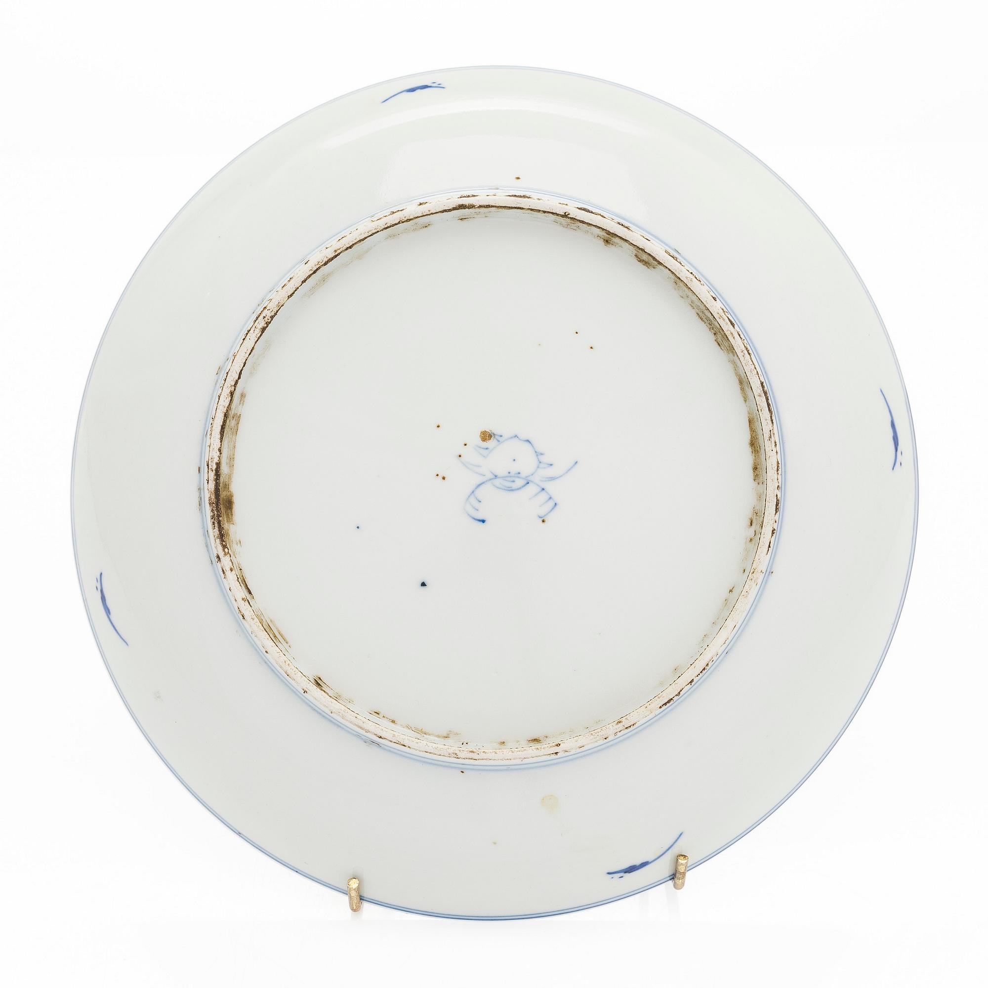 Fat, porslin, Kina, sen Qing dynastin.