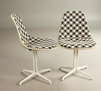 STOLAR, ett par, "La Fonda", Charles & Ray Eames, Herman Miller.