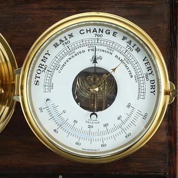 BAROMETER samt SKEPPSKLOCKA, Schatz, 1900-talets andra hälft.