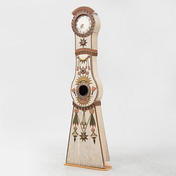 Longcase clock,  so-called Ångermanland bride,  Early 19th century.