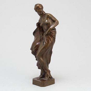 KARL SCHMITZ, sculpture, bronze, signed Karl Schmitz, Wien, circa 1900.