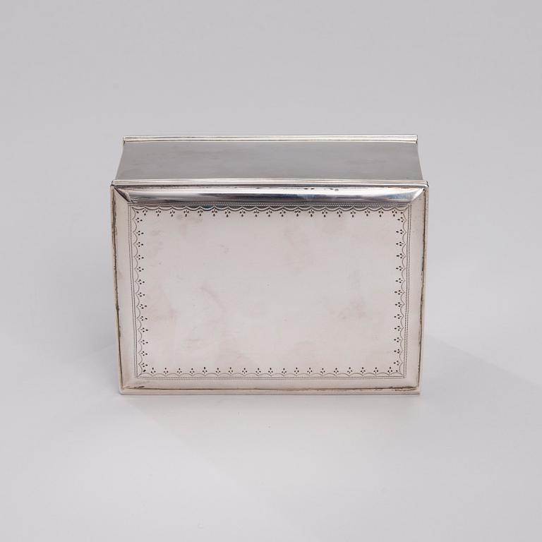 SKRIN, silver, holländska stämplar, 1900-talets början. Vikt 347,4 g.