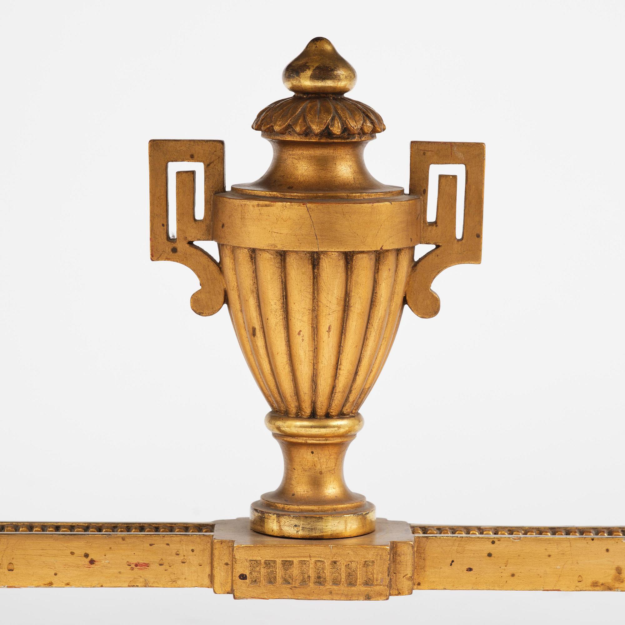 Konsolbord, Stockholmsarbete, sent 1700-tal, Gustavianskt.