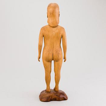 ALPO JAAKOLA, puuveistos, signeerattu.