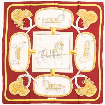 Hermès, scarf, "Grand Apparat".