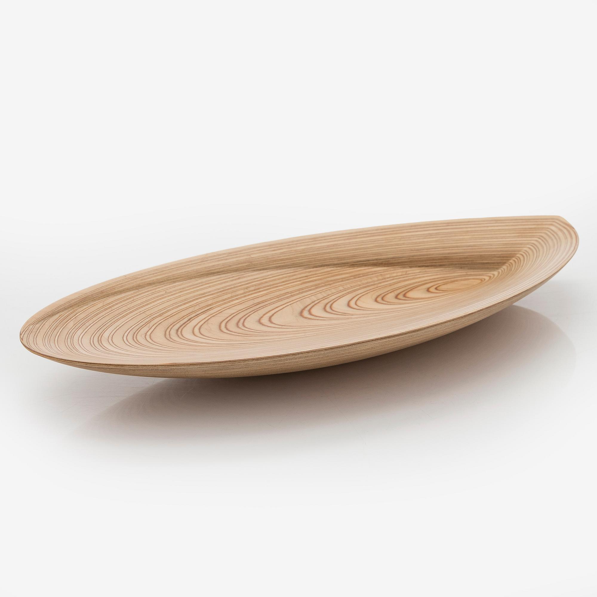 Tapio Wirkkala, A plywood dish, unsigned.