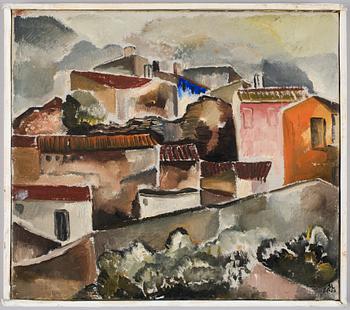 SIXTEN LUNDBOHM, olja på duk, monogramsign och dat 1920.