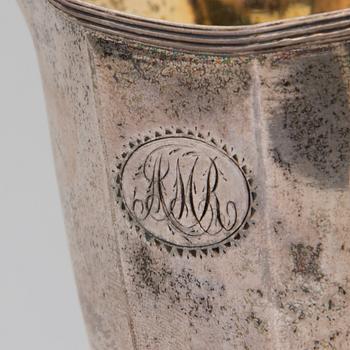 A SWEDISH CREAMER.
Daniel Hallman, Stockholm 1815.