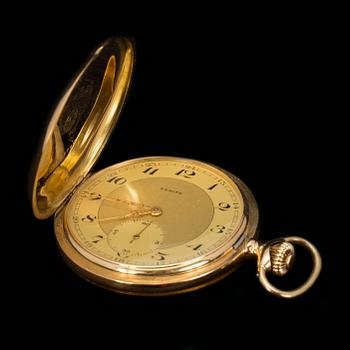 FICKUR, 18 K guld, Zenith.