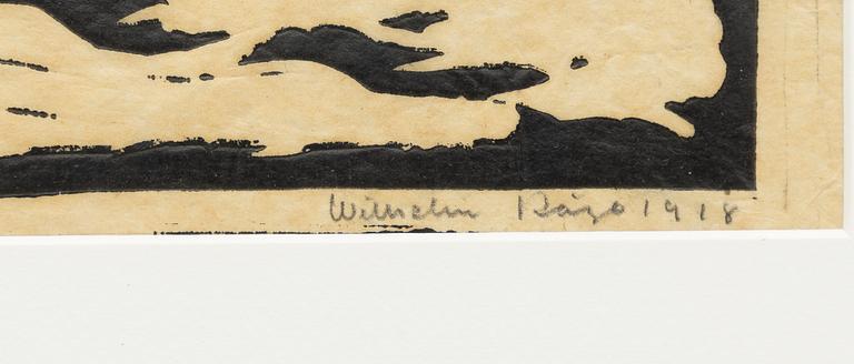 Wilhelm Kåge, Four linoleum cuts.