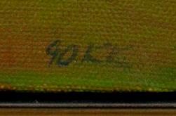 KRISTIAN KROKFORS, olja på duk, signerad och daterad 1990.